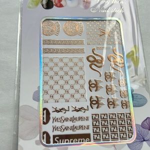 ROSE GOLD LUXURY NAIL STICKERS